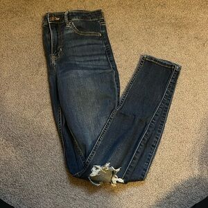 Hollister high rise skinny jeans